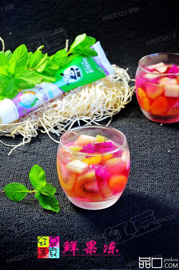 杂烩鲜果水晶杯#多效