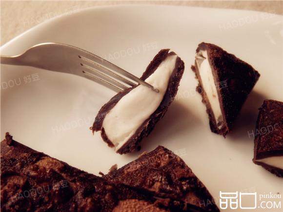 椰浆可可味黑白通吃糕