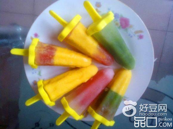 自制水果冰糕