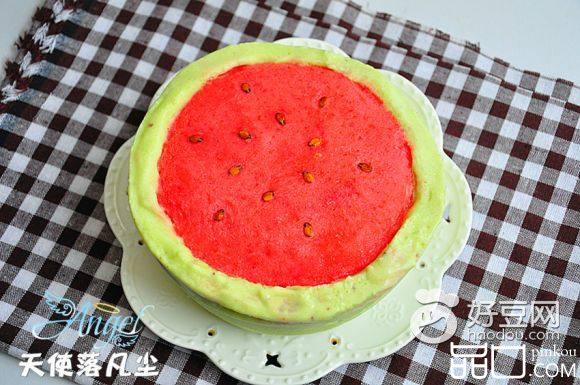 西瓜吐司冰激凌蛋糕
