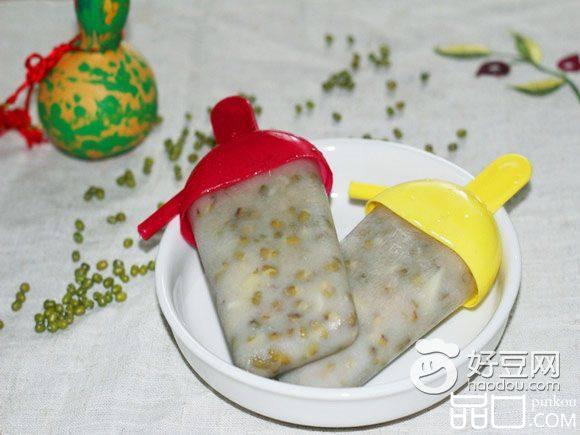 绿豆百合棒冰