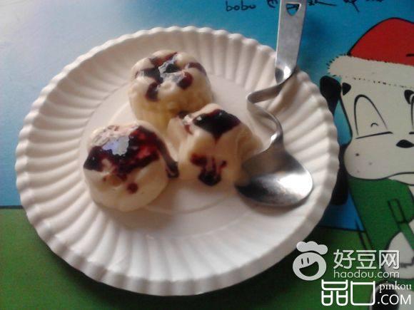 蓝莓味冰淇淋