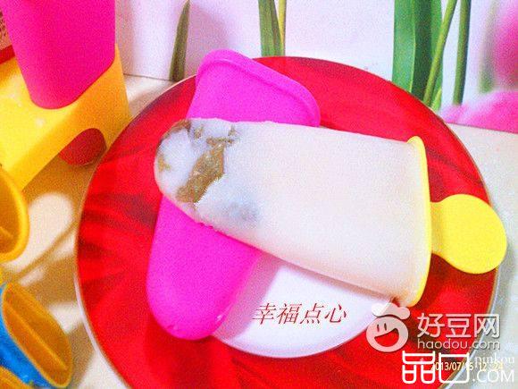 葡萄干豆浆冰棒