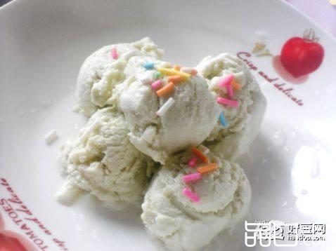 抹茶奶味冰点