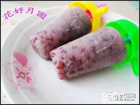 自制红豆冰棒