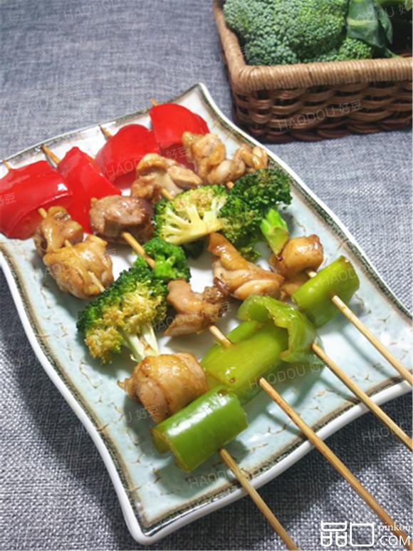 香烤鸡肉串