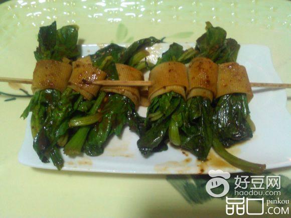 烧烤菠菜