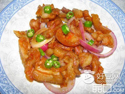 洋葱烤五花肉