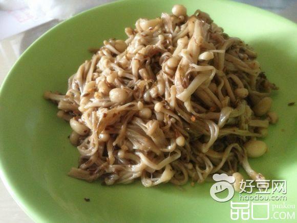 自制烤金针菇