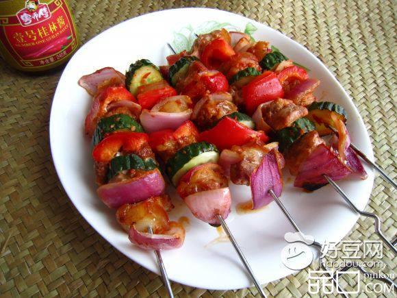 蔬菜肉串