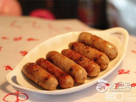 脆皮黑椒小香肠