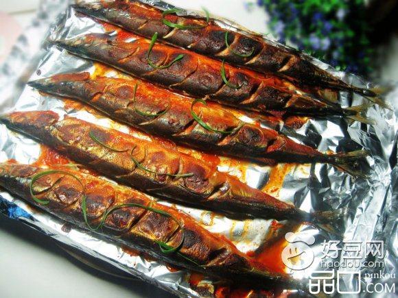 韩式烤秋刀鱼