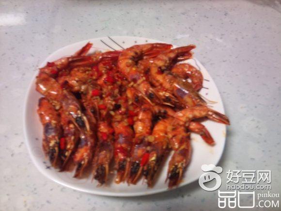 香辣烤虾