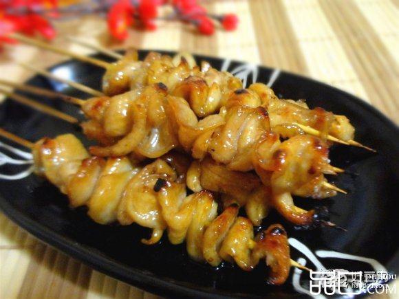串烤鸡皮