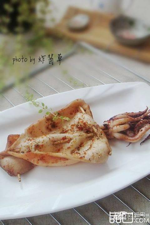 香辣烤鱿鱼