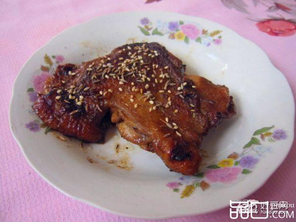 电饼铛烤鸡腿