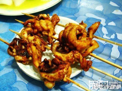 微波烤墨鱼头