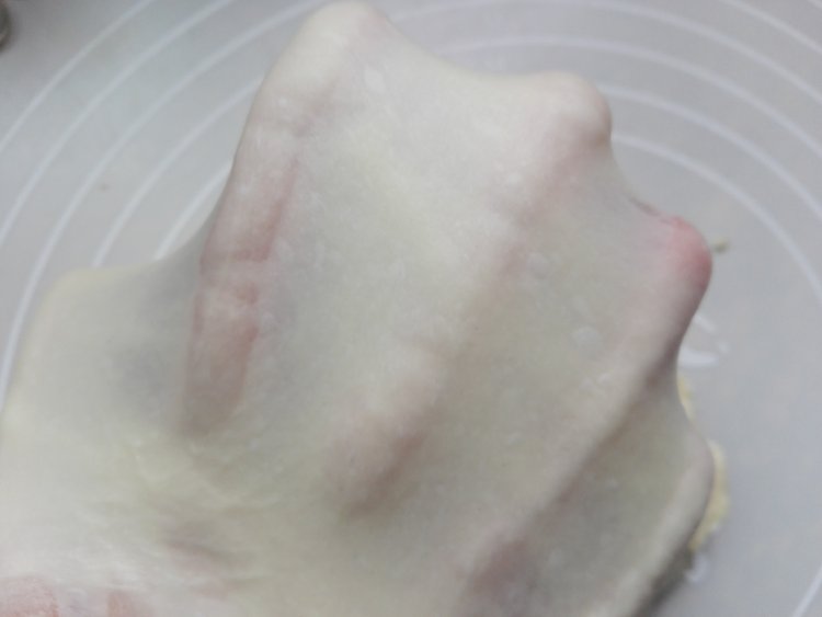 酸奶提子面包步骤4