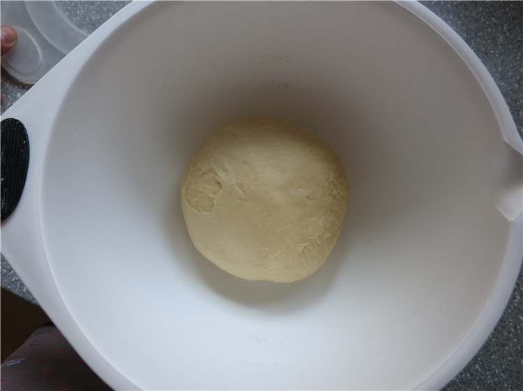 方便简单蜜豆小方步骤5