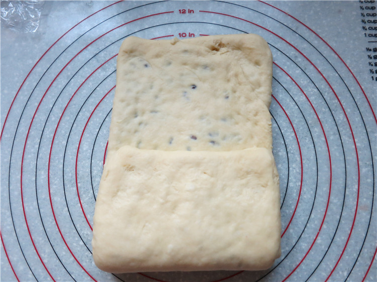 方便简单蜜豆小方步骤13