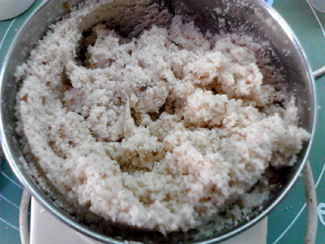 葱香菠萝蜜核咸司康步骤3
