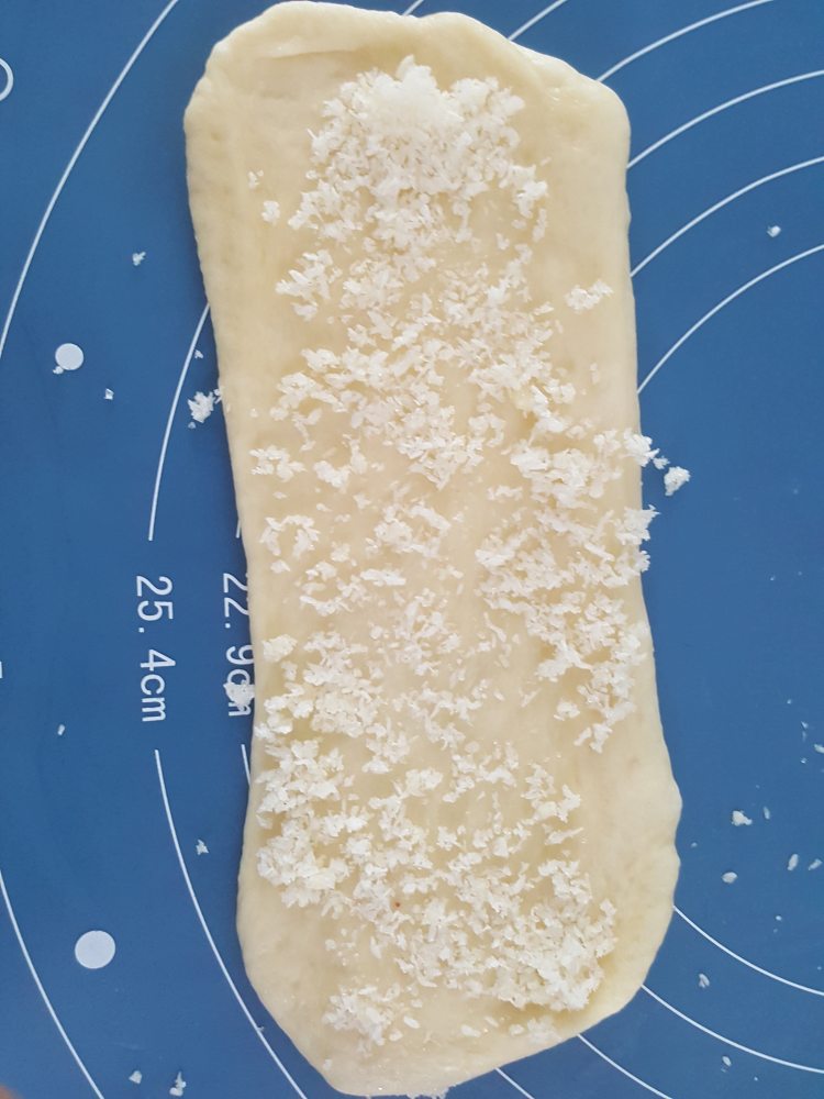 椰蓉老面包步骤9