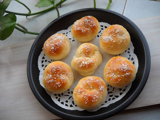 燕麦小餐包步骤14