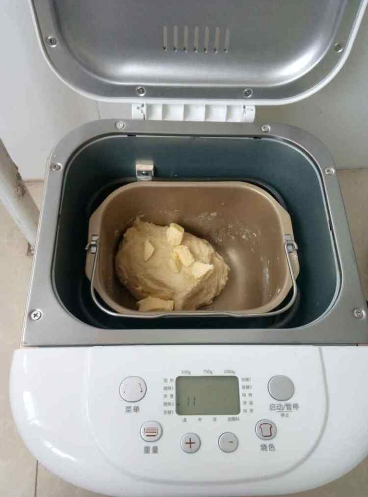 蜜豆面包步骤2