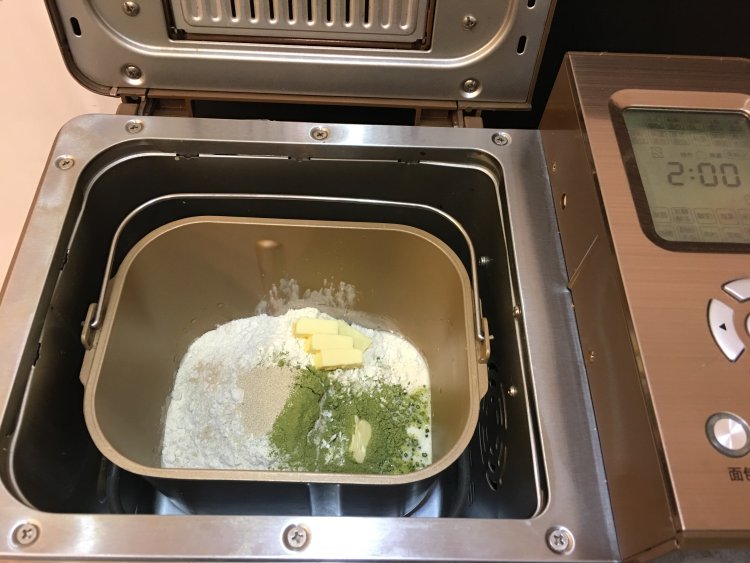 抹茶凤梨全麦面包步骤7