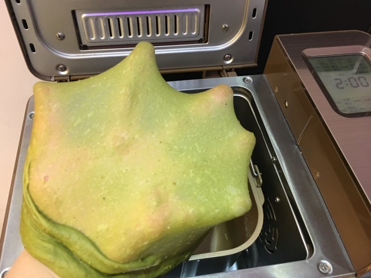 抹茶凤梨全麦面包步骤8
