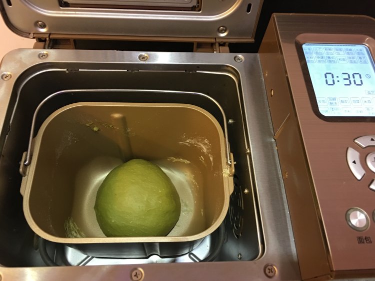 抹茶凤梨全麦面包步骤9