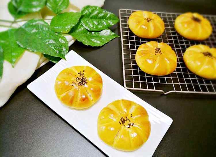 胡萝卜花朵面包步骤9