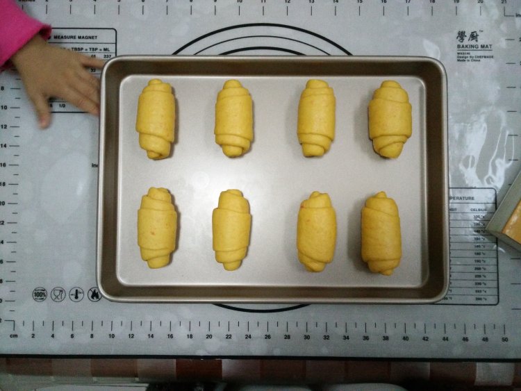 胡萝卜小餐包步骤11