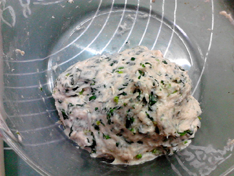 烤肠茼蒿面包步骤4