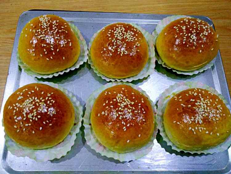 豆沙馅面包步骤16