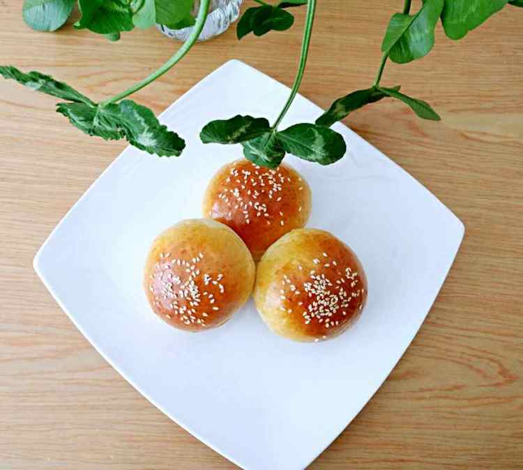 豆沙馅面包步骤17