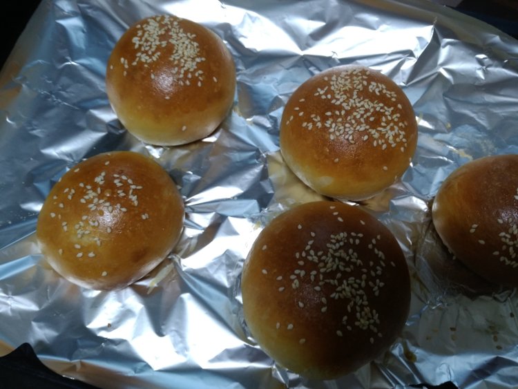 鸡肉汉堡步骤8