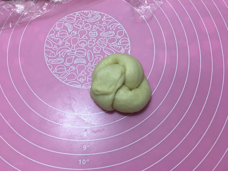 一股辫子杏仁面包步骤11