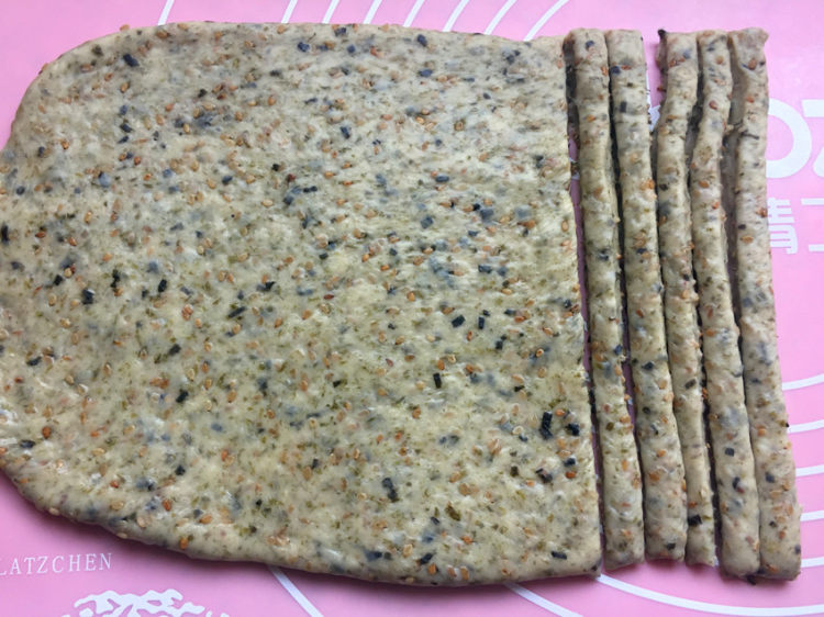 海苔芝麻面包棒步骤9