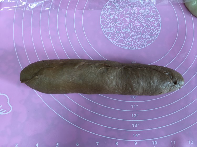 麻薯夹心可可味软欧步骤11
