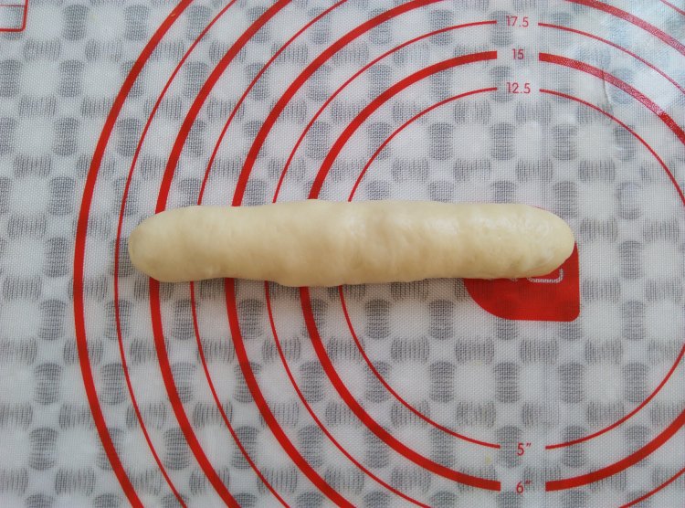 肉松牛奶排包步骤8