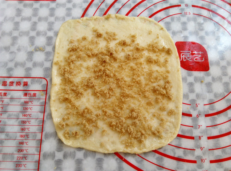 肉松牛奶排包步骤7