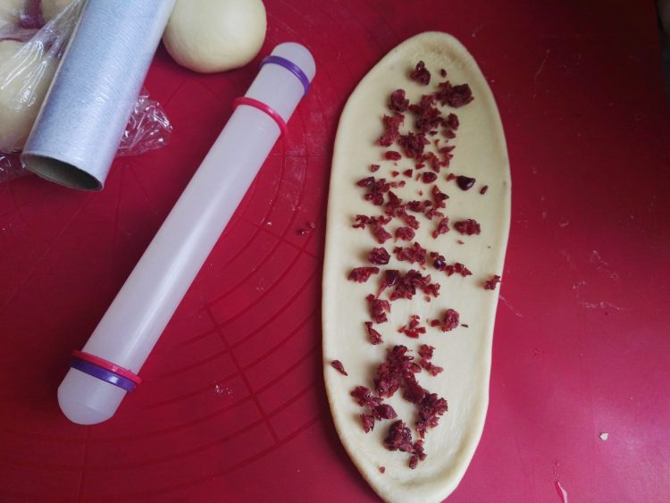 蔓越莓面包（一次发酵步骤4
