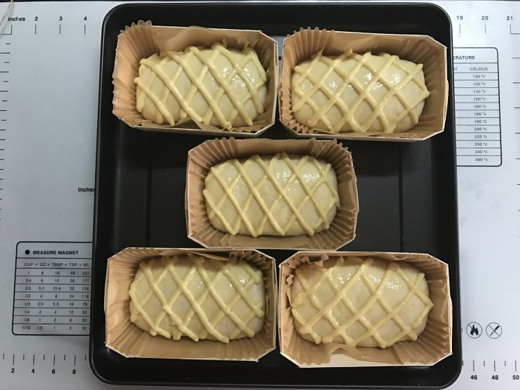 黄桃香酥面包步骤21