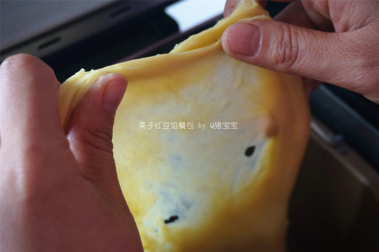 栗子红豆软餐包步骤3