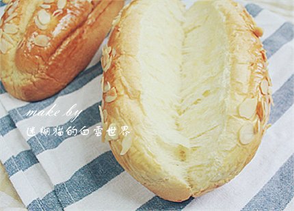 杏仁吐司，简单容易的步骤13