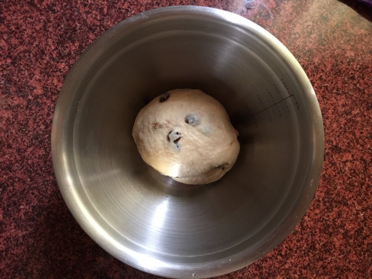 优格葡萄干软法面包步骤5