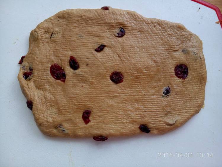 红糖全麦蔓越莓面包步骤8