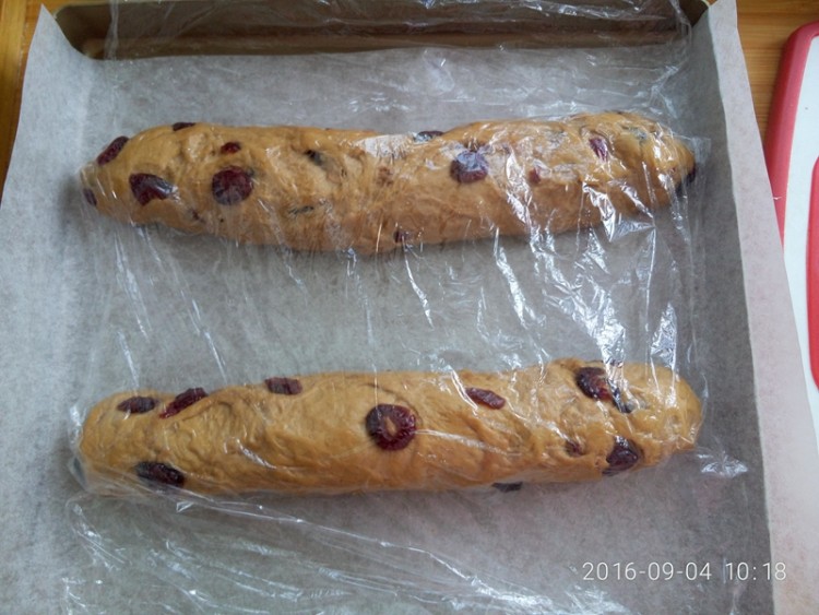 红糖全麦蔓越莓面包步骤12