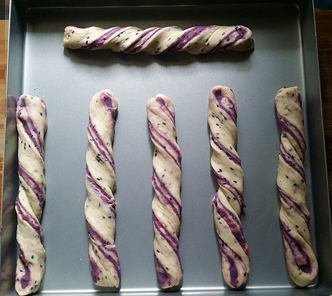 黑芝麻紫薯条步骤16